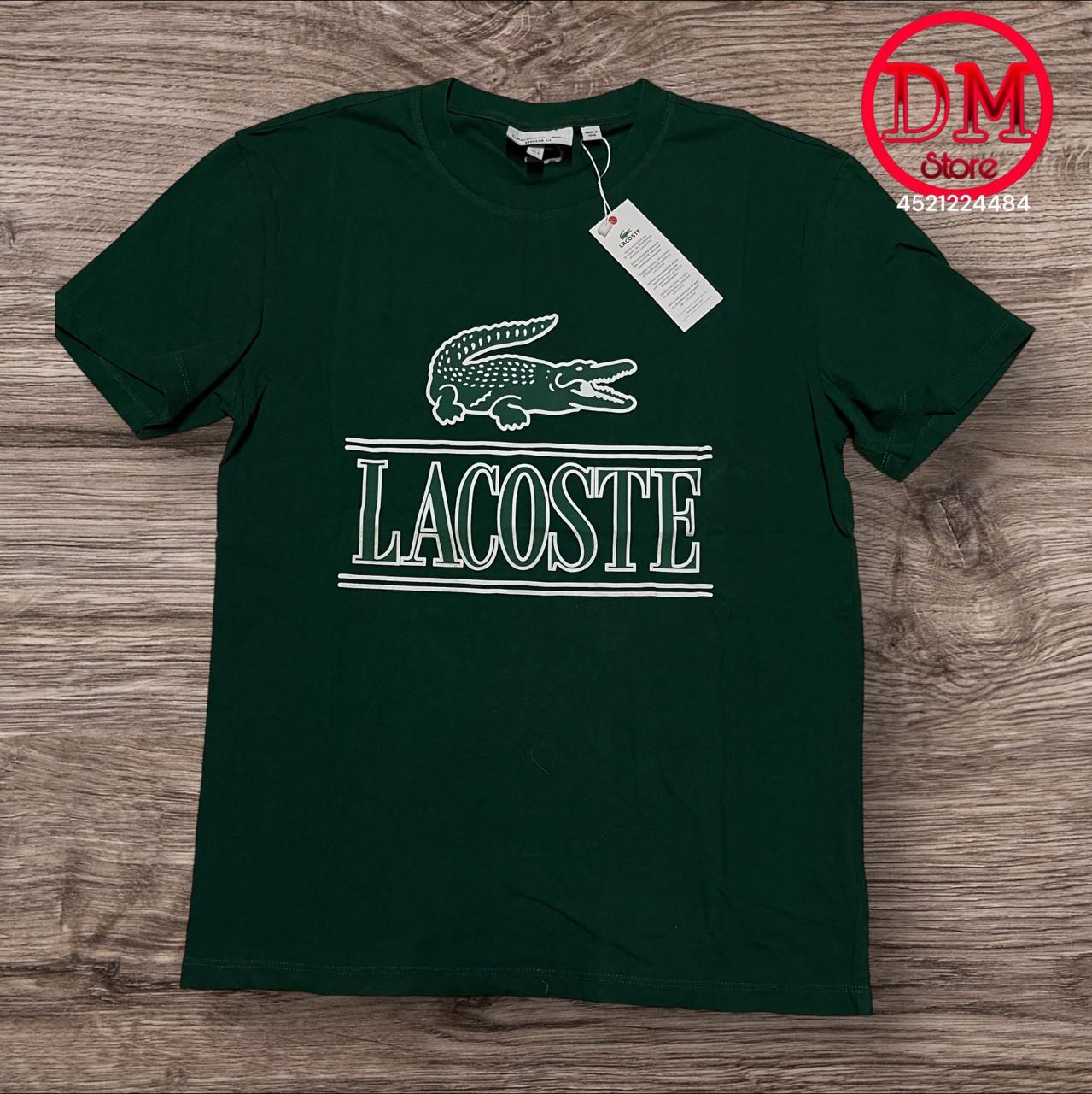 PLAYERA LACOSTE 🐊💎 CABALLERO 👕 027