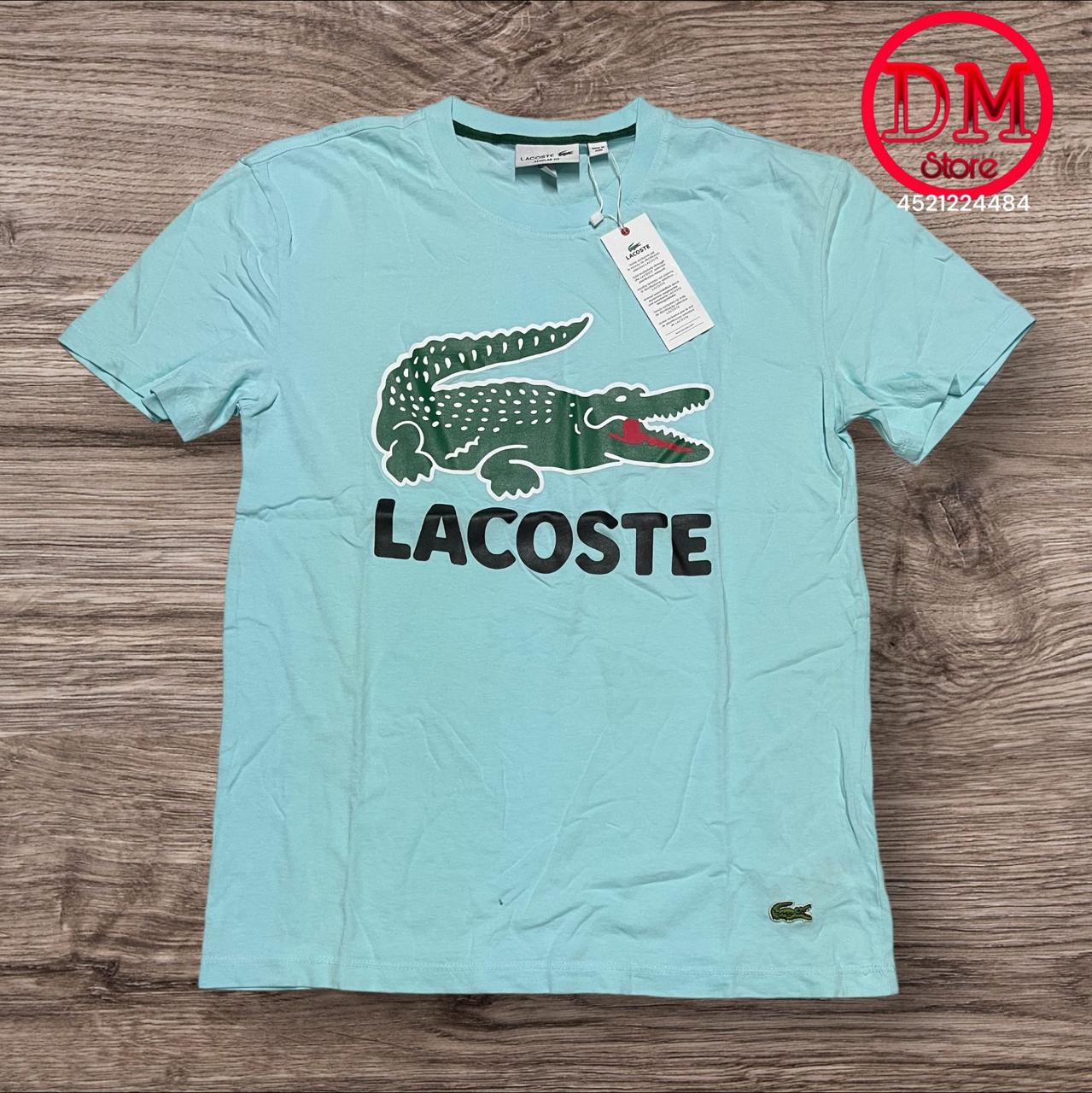 PLAYERA LACOSTE 🐊💎 CABALLERO 👕 043