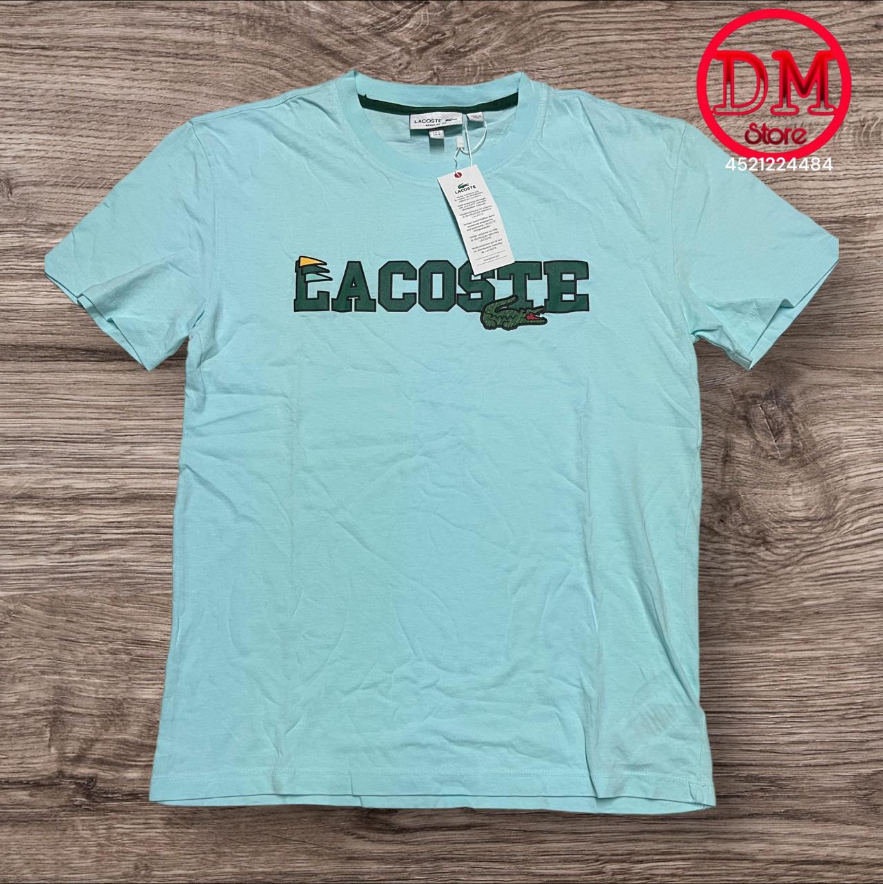 PLAYERA LACOSTE 🐊💎 CABALLERO 👕 046