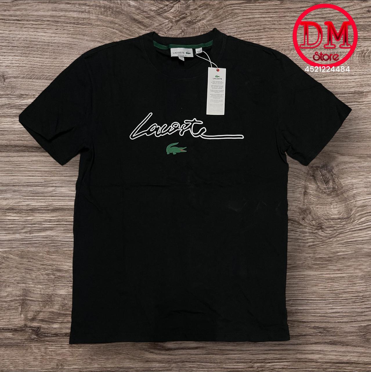 PLAYERA LACOSTE 🐊💎 CABALLERO 👕 065