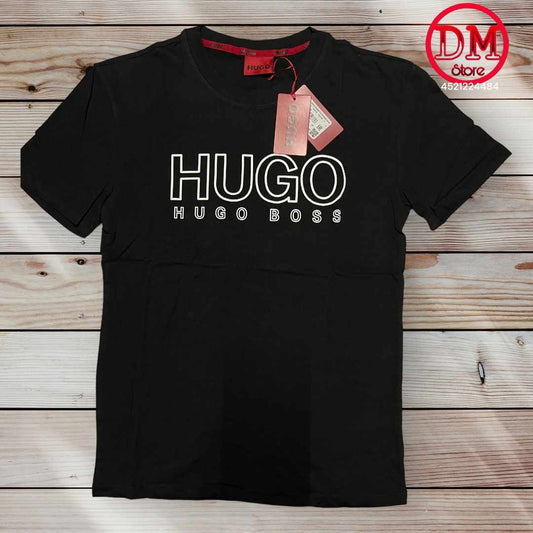 Playera HUGO BOSS 💎 ETIQUETA 🏷️ ROJA 🔴 CABALLERO 👕005