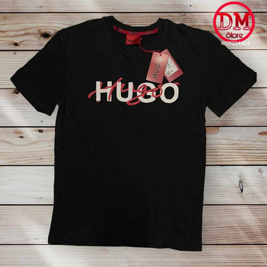 Playera HUGO BOSS 💎 ETIQUETA 🏷️ ROJA 🔴 CABALLERO 👕010