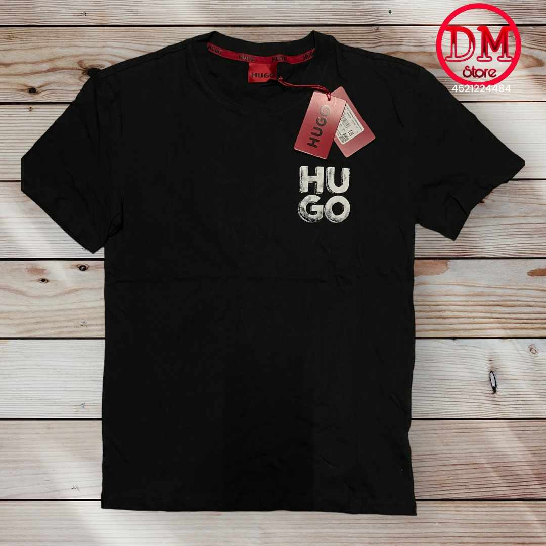 Playera HUGO BOSS 💎 ETIQUETA 🏷️ ROJA 🔴 CABALLERO 👕011