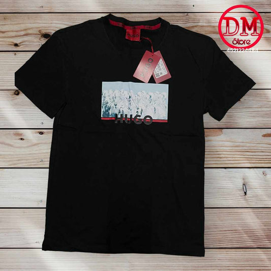 Playera HUGO BOSS 💎 ETIQUETA 🏷️ ROJA 🔴 CABALLERO 👕019