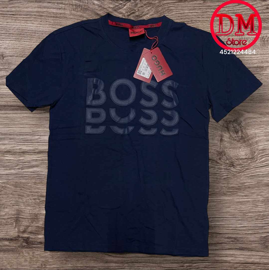 Playera HUGO BOSS 💎 ETIQUETA 🏷️ ROJA 🔴 CABALLERO 👕021