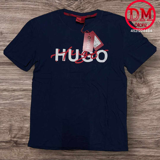 Playera HUGO BOSS 💎 ETIQUETA 🏷️ ROJA 🔴 CABALLERO 👕022