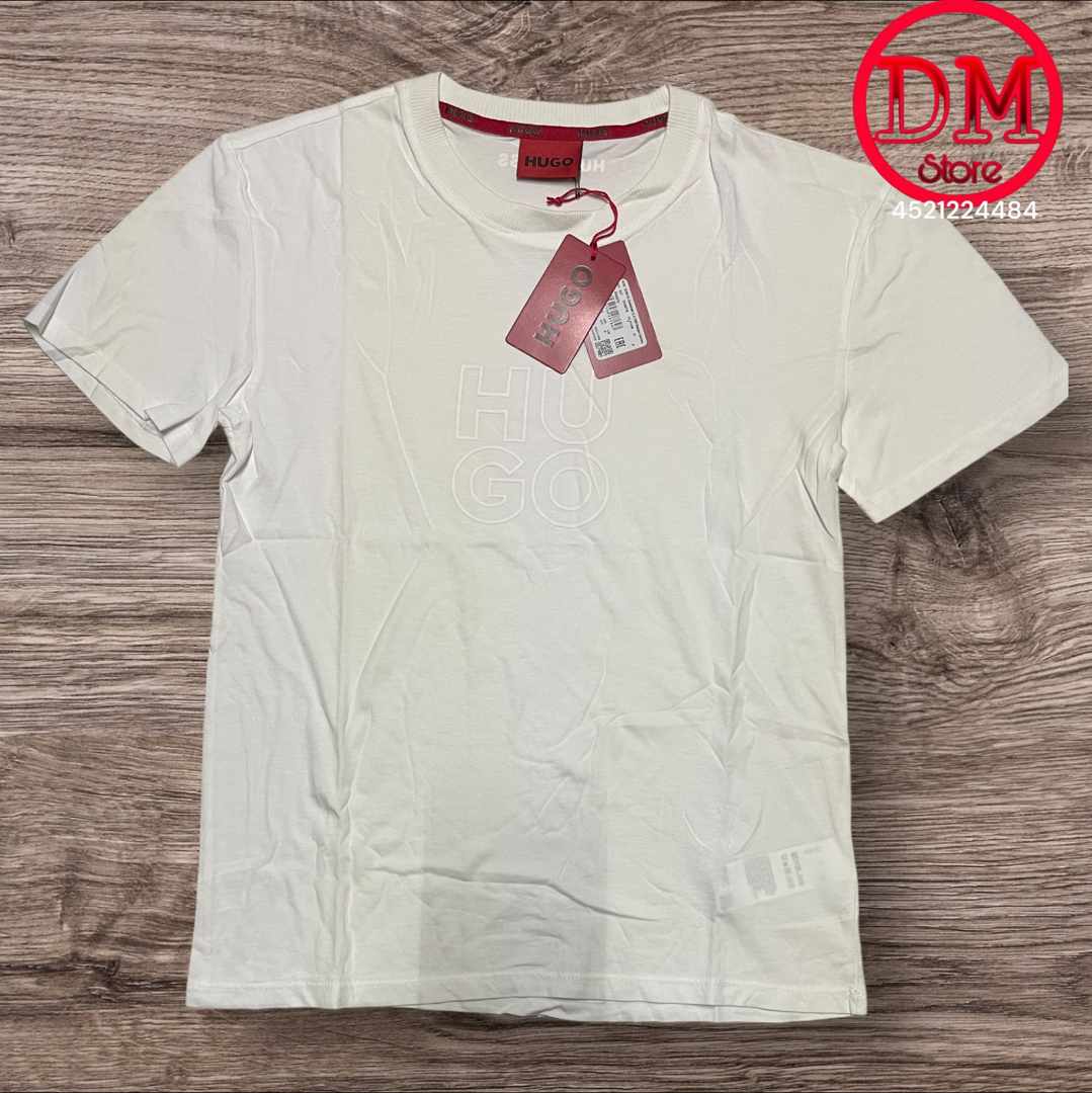 Playera HUGO BOSS 💎 ETIQUETA 🏷️ ROJA 🔴 CABALLERO 👕023