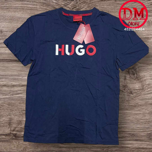 Playera HUGO BOSS 💎 ETIQUETA 🏷️ ROJA 🔴 CABALLERO 👕041