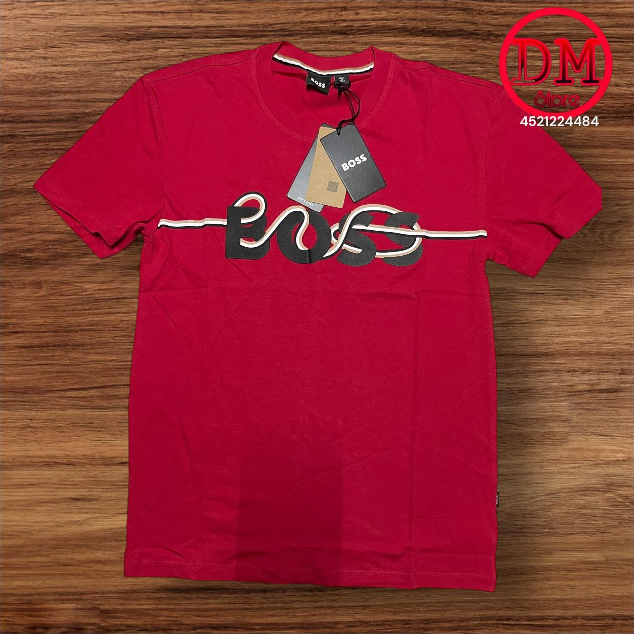 Playera BOSS 💎 ETIQUETA 🏷️ CAFÉ 🟤 CABALLERO 👕007