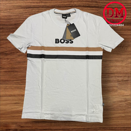 Playera BOSS 💎 ETIQUETA 🏷️ CAFÉ 🟤 CABALLERO 👕011