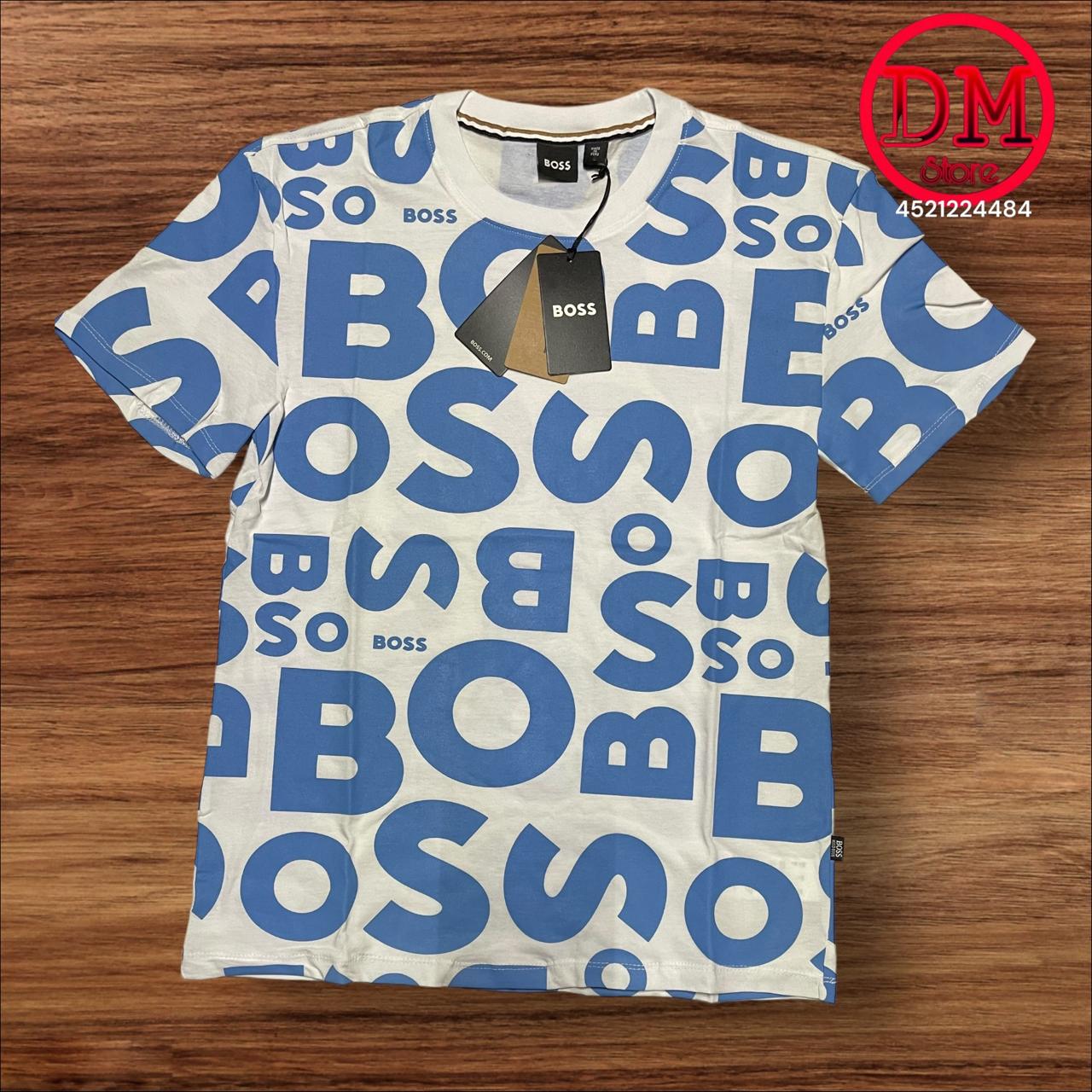 Playera BOSS 💎 ETIQUETA 🏷️ CAFÉ 🟤 CABALLERO 👕014