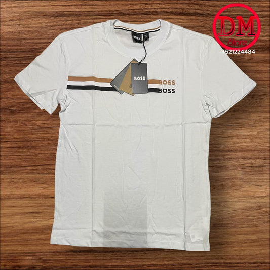 Playera BOSS 💎 ETIQUETA 🏷️ CAFÉ 🟤 CABALLERO 👕025