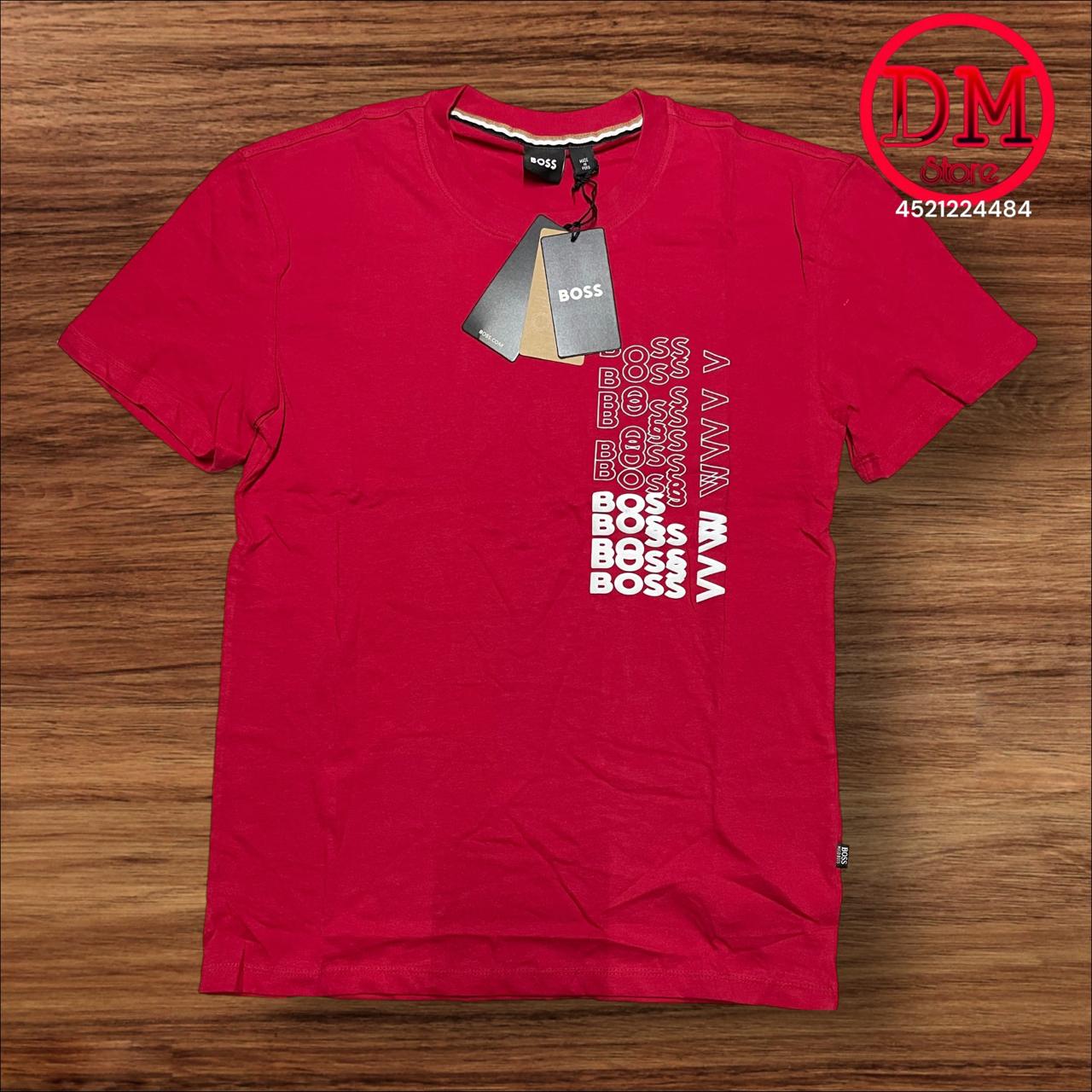 Playera BOSS 💎 ETIQUETA 🏷️ CAFÉ 🟤 CABALLERO 👕030