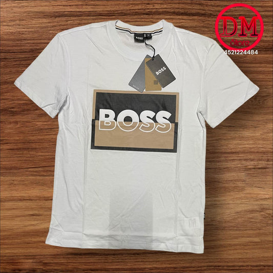 Playera BOSS 💎 ETIQUETA 🏷️ CAFÉ 🟤 CABALLERO 👕031