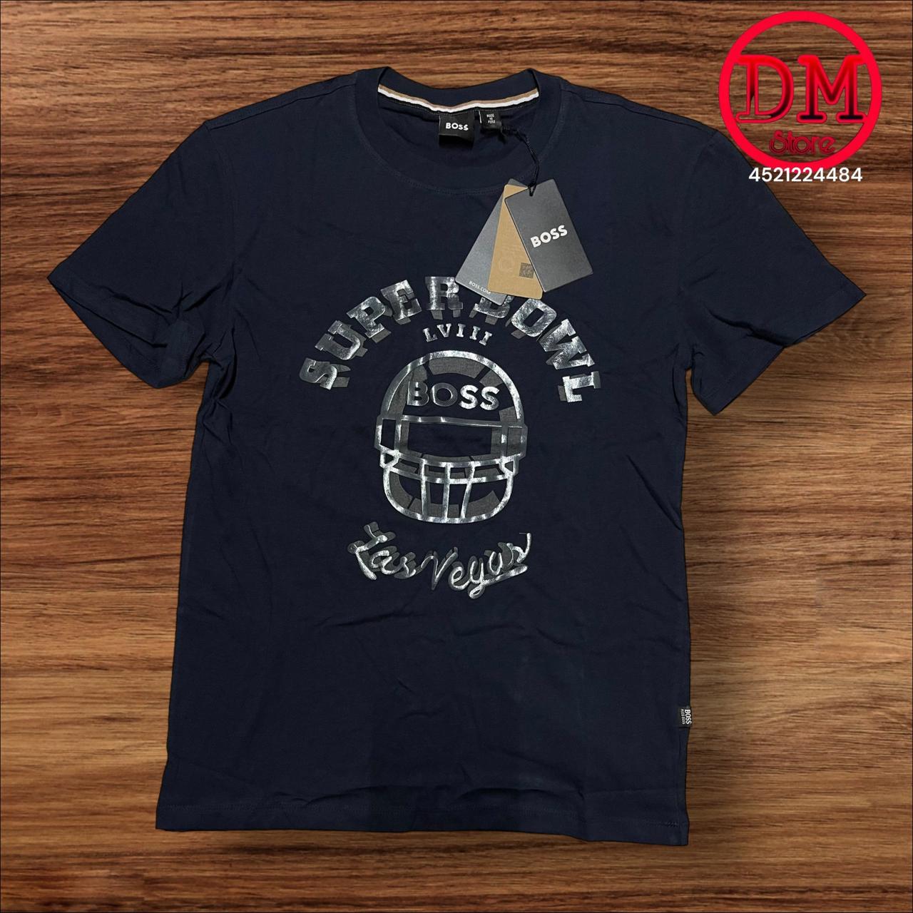 Playera BOSS 💎 ETIQUETA 🏷️ CAFÉ 🟤 CABALLERO 👕034