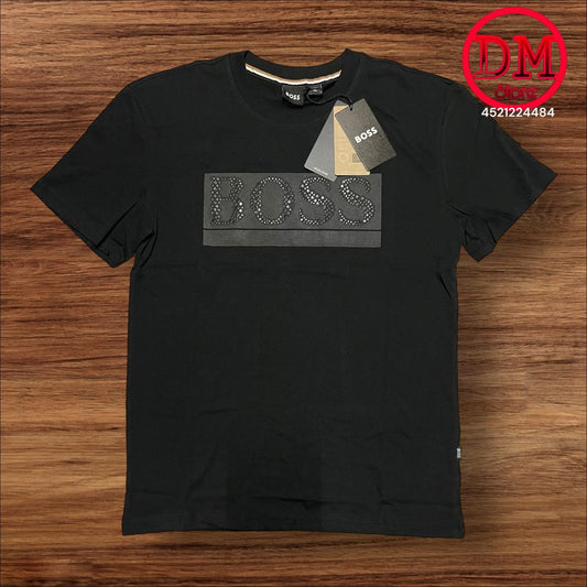 Playera BOSS 💎 ETIQUETA 🏷️ CAFÉ 🟤 CABALLERO 👕036