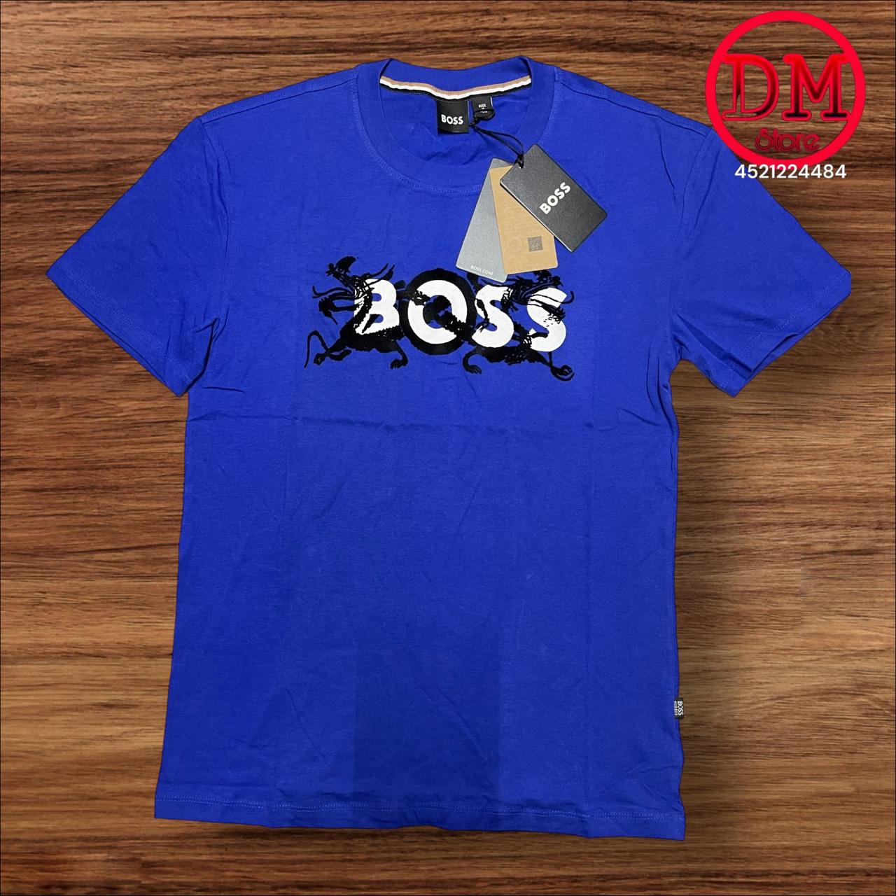 Playera BOSS 💎 ETIQUETA 🏷️ CAFÉ 🟤 CABALLERO 👕037