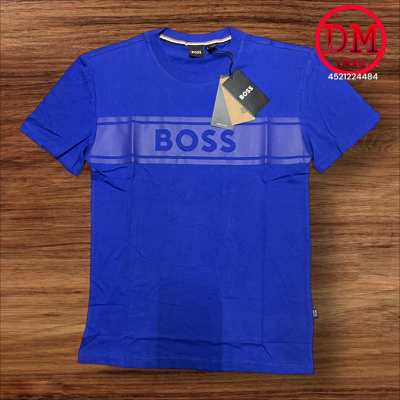 Playera BOSS 💎 ETIQUETA 🏷️ CAFÉ 🟤 CABALLERO 👕040